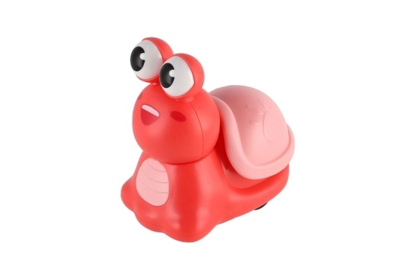 Push and Go Snail Toy with Friction Mechanism