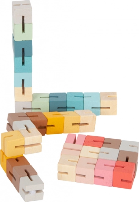 Wooden Puzzle Magic Snake