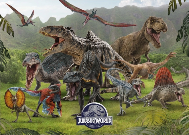 Jurassic World Dino Puzzle 1000 Pieces