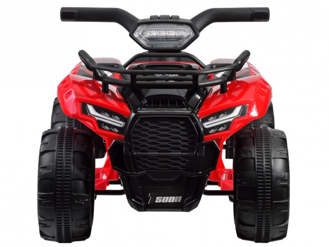 Children's Battery-Powered Quad with Lights – green