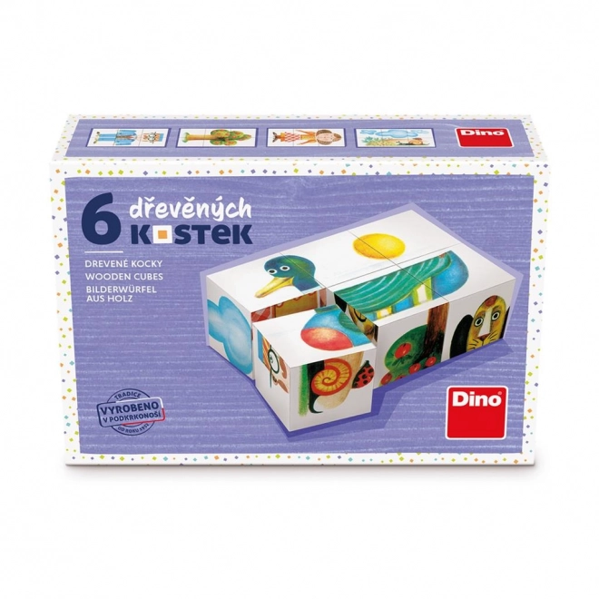 Dino Picture Cubes Duck Set