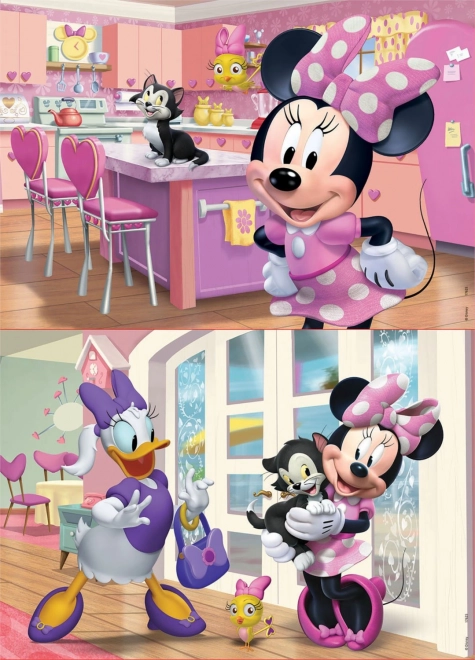 Educa Wooden Puzzle with Minnie Mouse
