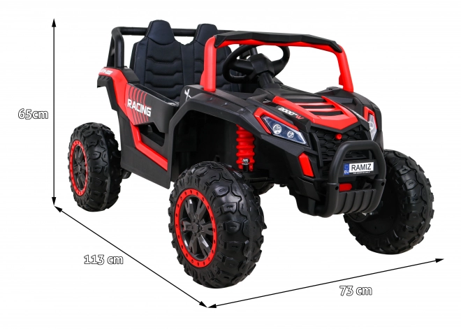 Buggy UTV 2000M samochód wyścigowy z baterią + dźwięki MP3, światła + pilot + start wolny