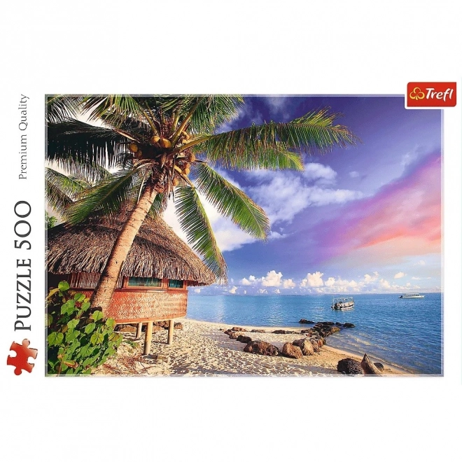 500 Piece Bora Bora Island Puzzle