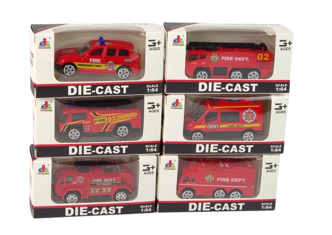 Fire Truck Die-Cast Model 1:64