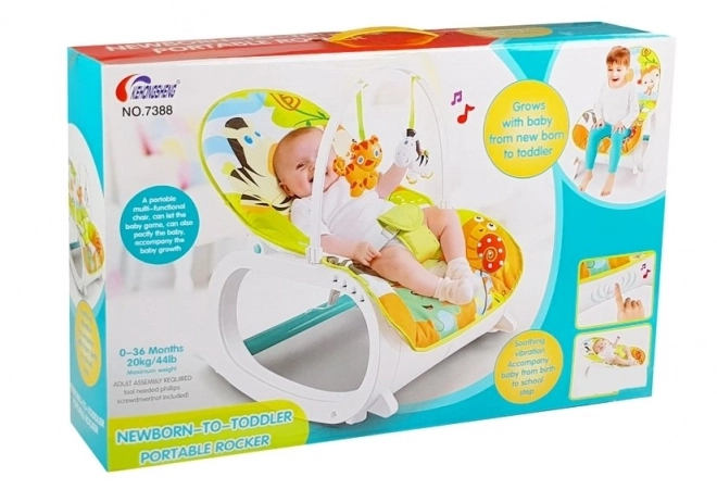 2-in-1 Baby Rocker and Chair