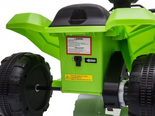 Electric Green Quad Bike for Kids