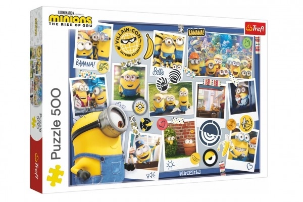 Trefl Puzzle Minions: Crazy Photo Collection 500 Pieces