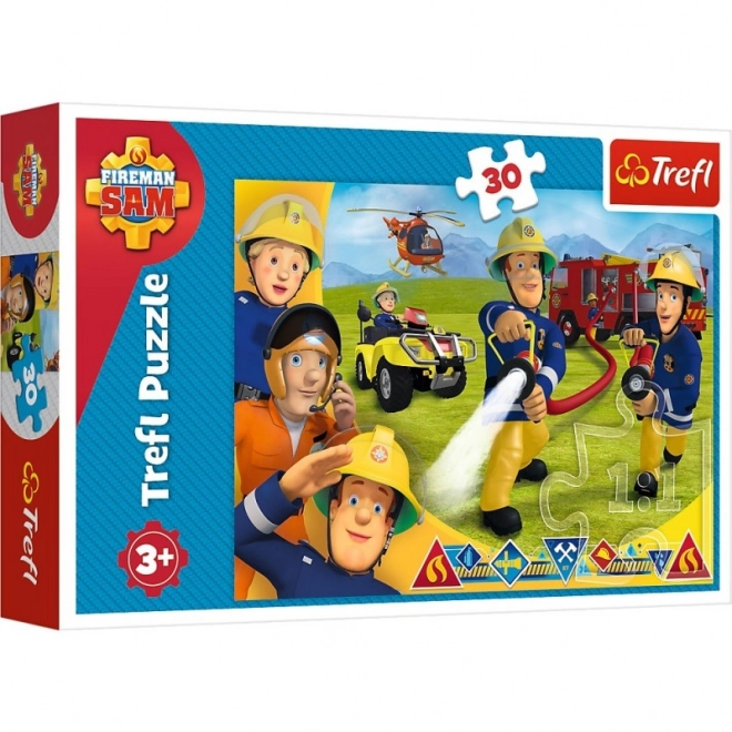 Fireman Sam Puzzle Set