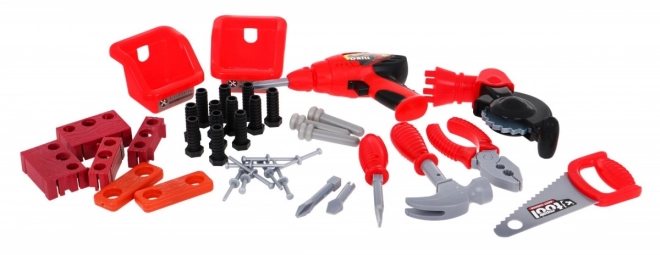 Compact Children's Workshop 3+ Little Handyman Set with 46 Pieces