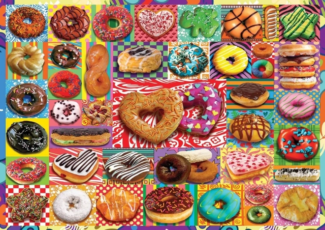 Colorful Donuts Puzzle 500 Pieces