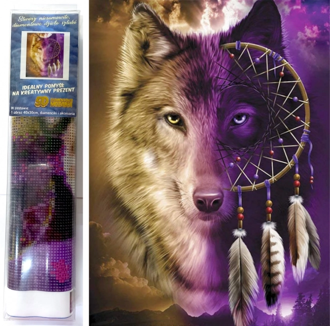 Diamond Painting Wolf Dream Kit