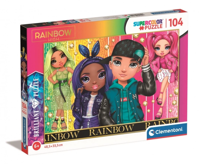 Clementoni Brilliant Rainbow High Puzzle