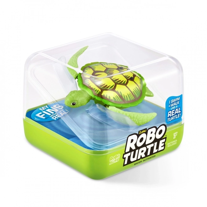 Swimming Robo Turtle Toy Pack