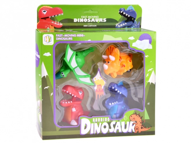 Colorful Dinosaurs Toy Set