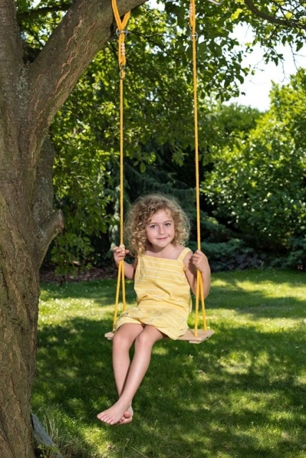 Simple Wooden Swing Bench