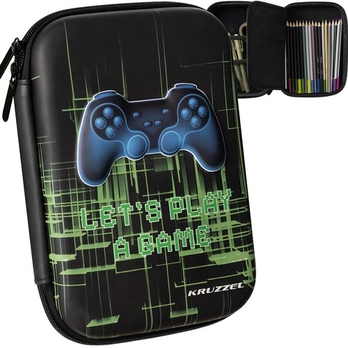 Foldable Pencil Case with Gaming Pad Design