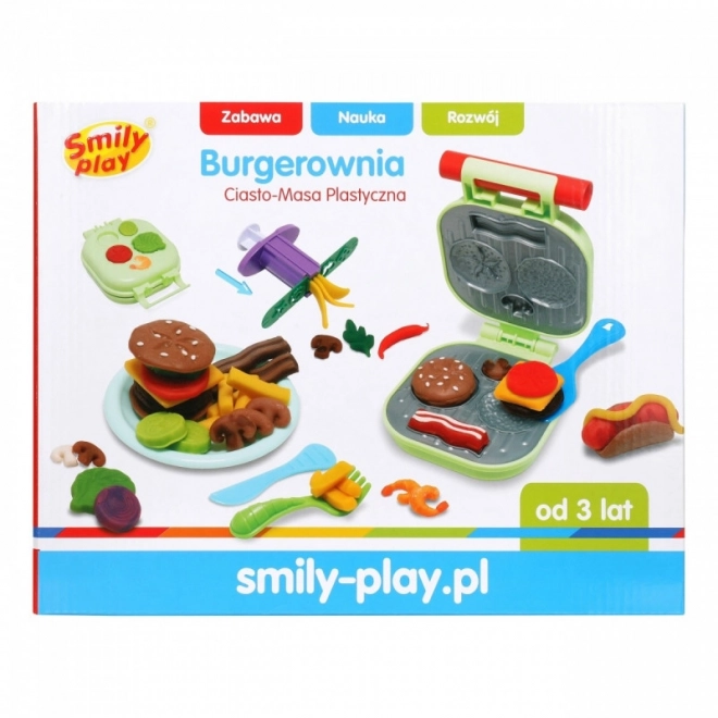 Play Dough Burger Set