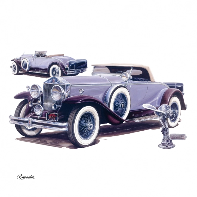 Notique Wall Calendar Classic Cars by Vaclav Zapadlik 2025