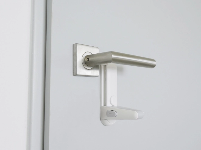 Handle Lock for Doors - White