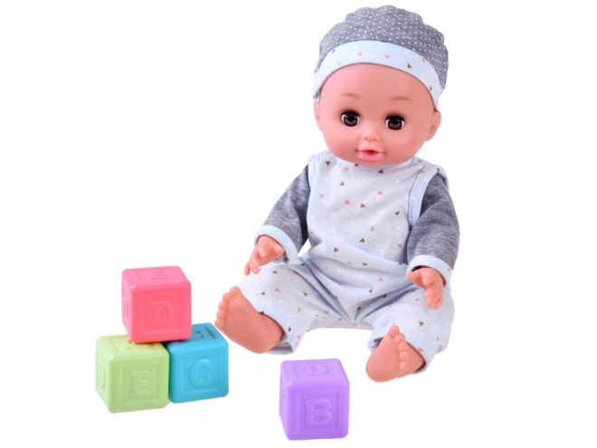 Interactive Baby Doll with Pacifier and Accessories