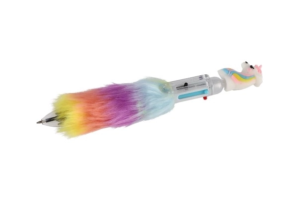 Unicorn Plush Pen with Multicolor Inks