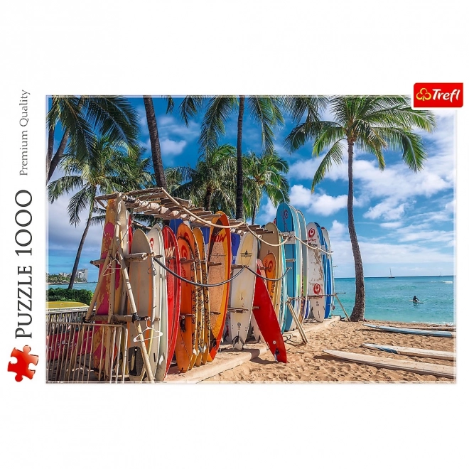 Waikiki Beach Hawaii Puzzle 1000 Pieces