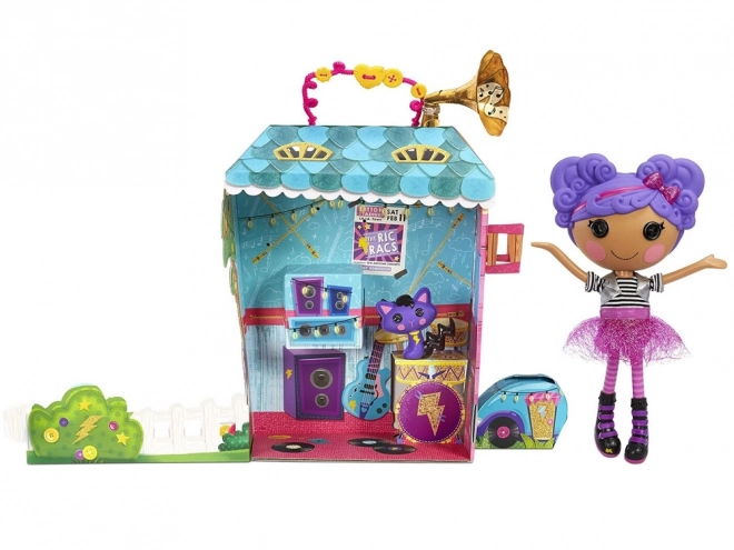 Lalaloopsy Large Rock Doll Storm E. Sky with Pet