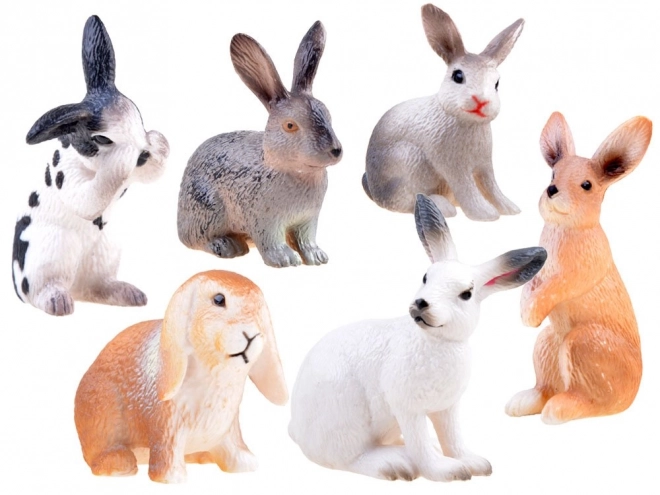 Realistic Rabbit Figure