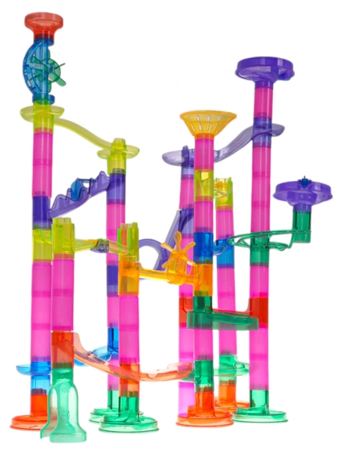 Children's Marble Run Construction Set