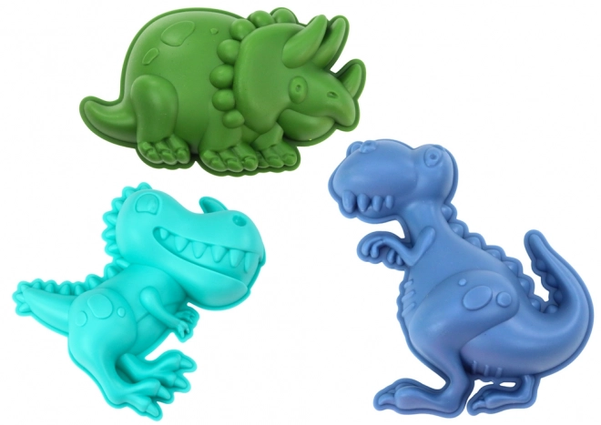 Dinosaur Sand Play Set with Bucket and Molds