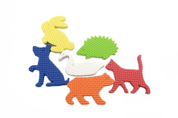 Colorful Foam Animal Bath Stickers