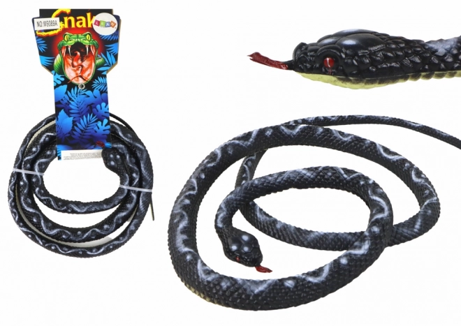 Artificial Black Coral Snake