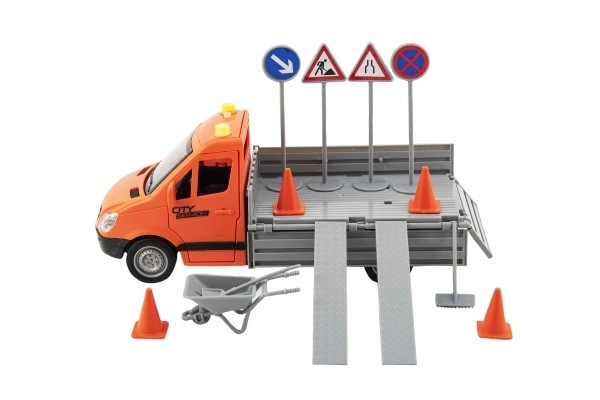 Road Maintenance Vehicle Toy with Lights and Sound