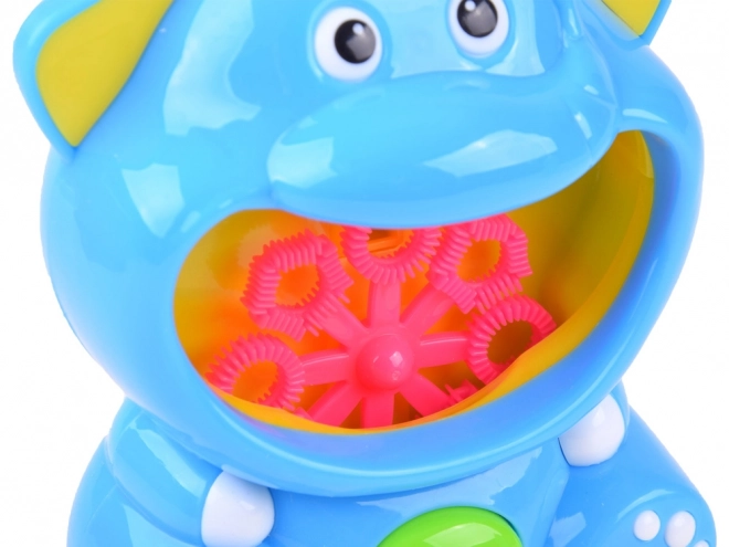 Blue Elephant Bubble Machine