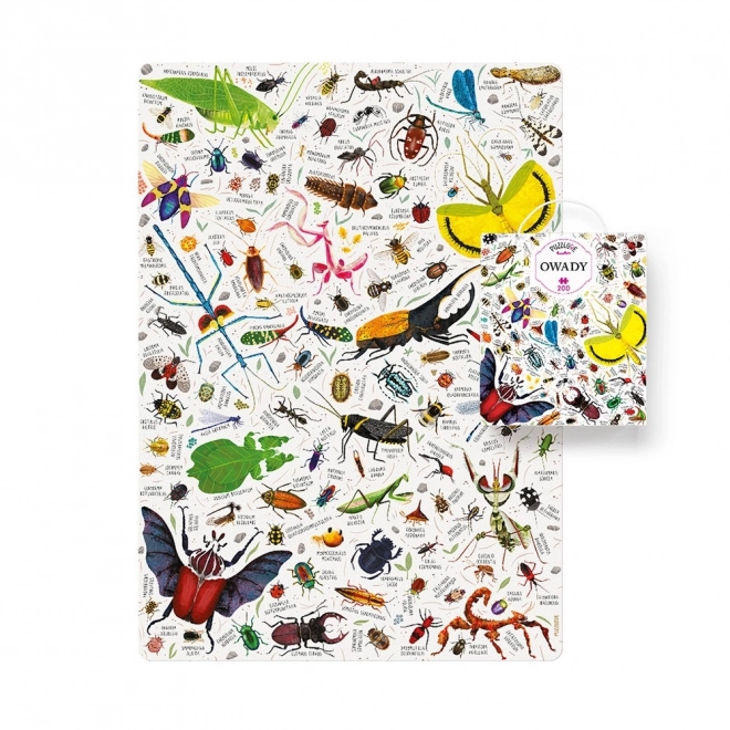 Puzzle Puzzlove Insectes 200 pièces