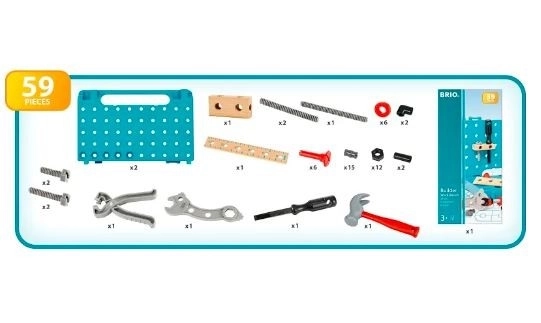 Brio Builder Workbench Creative Play Set