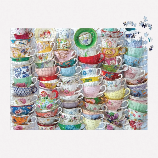 Tea Cups Jigsaw Puzzle