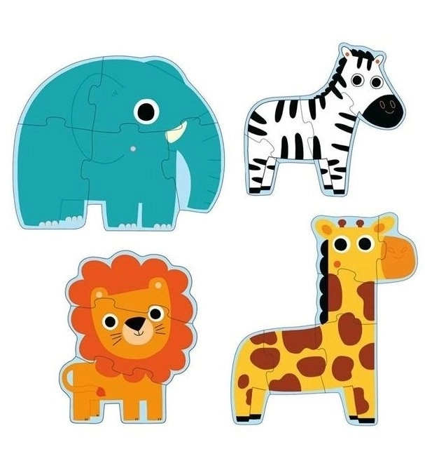 Djeco Jungle Animal Puzzle Set