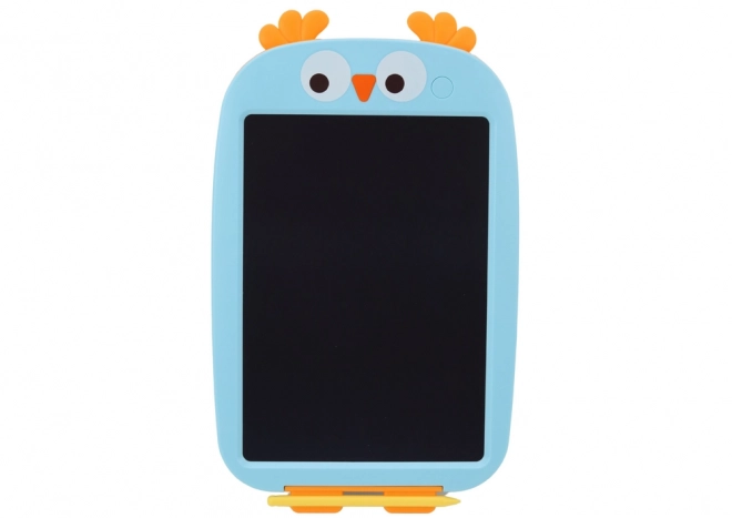 Children's Blue Drawing Tablet with Bird Stylus