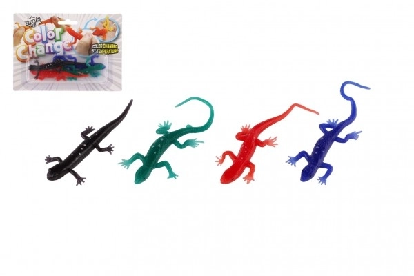 Color Changing Stretchable Stress Relief Lizard Toys