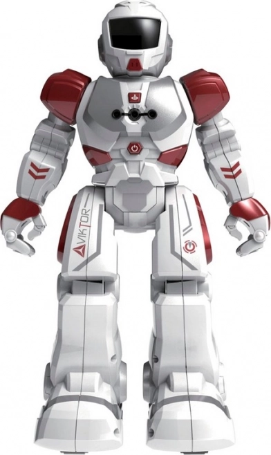Interaktiver Roboter Viktor 27 cm, 21 Funktionen, Rot
