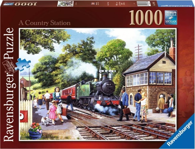 Ravensburger Train Station in the Countryside Puzzle