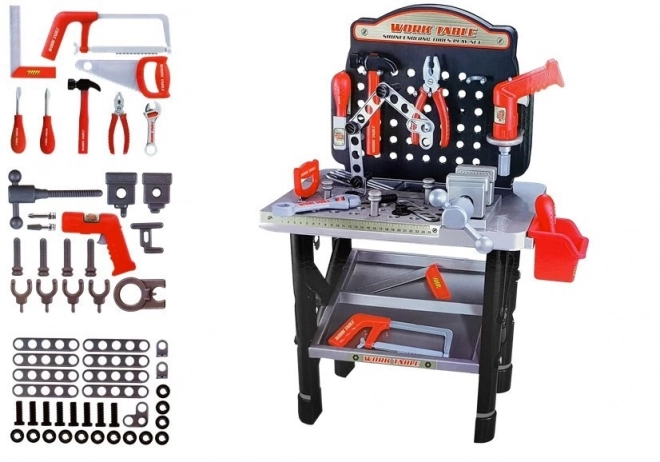 Kids Workshop Tool Set with Battery Drill