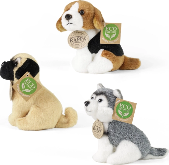 Realistické plemena: Bígl, Mops a Husky