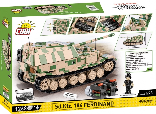 Sd.Kfz. 184 Ferdinand Brick Model