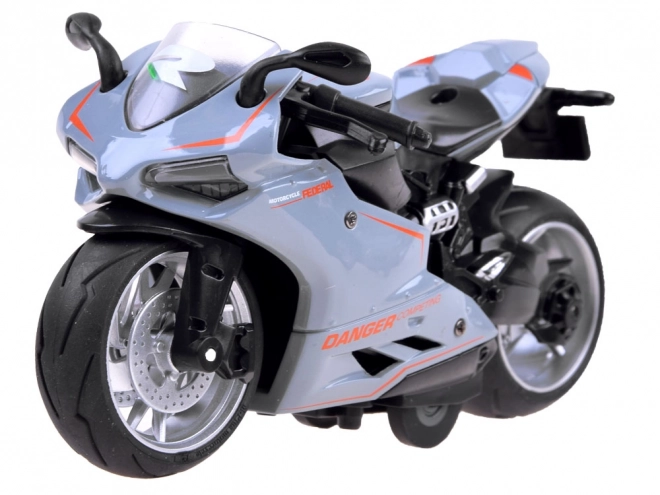 Pull Back Diecast Motorcycle Toy – A