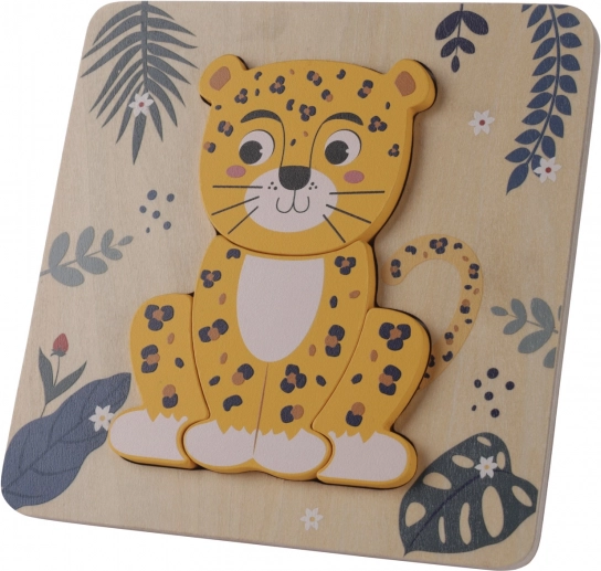 Roztomilý motiv leoparda do dětské sbírky