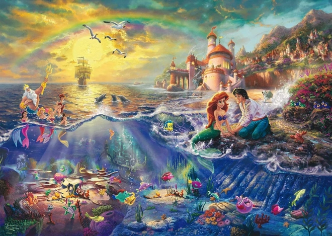 Little Mermaid Ariel Puzzle 1000 Pieces