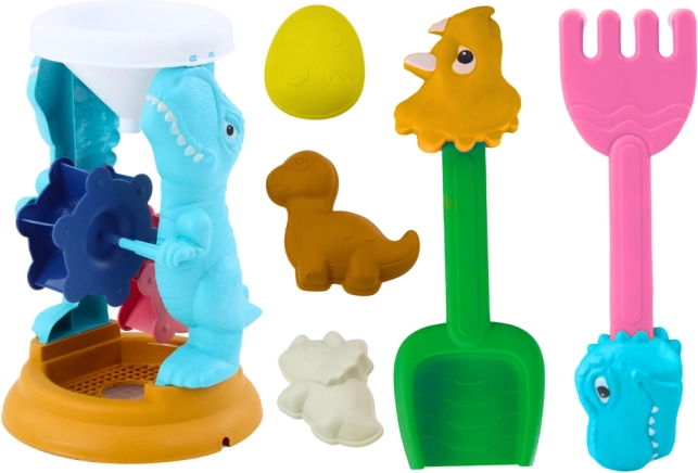 Fun dinosaur-themed mill